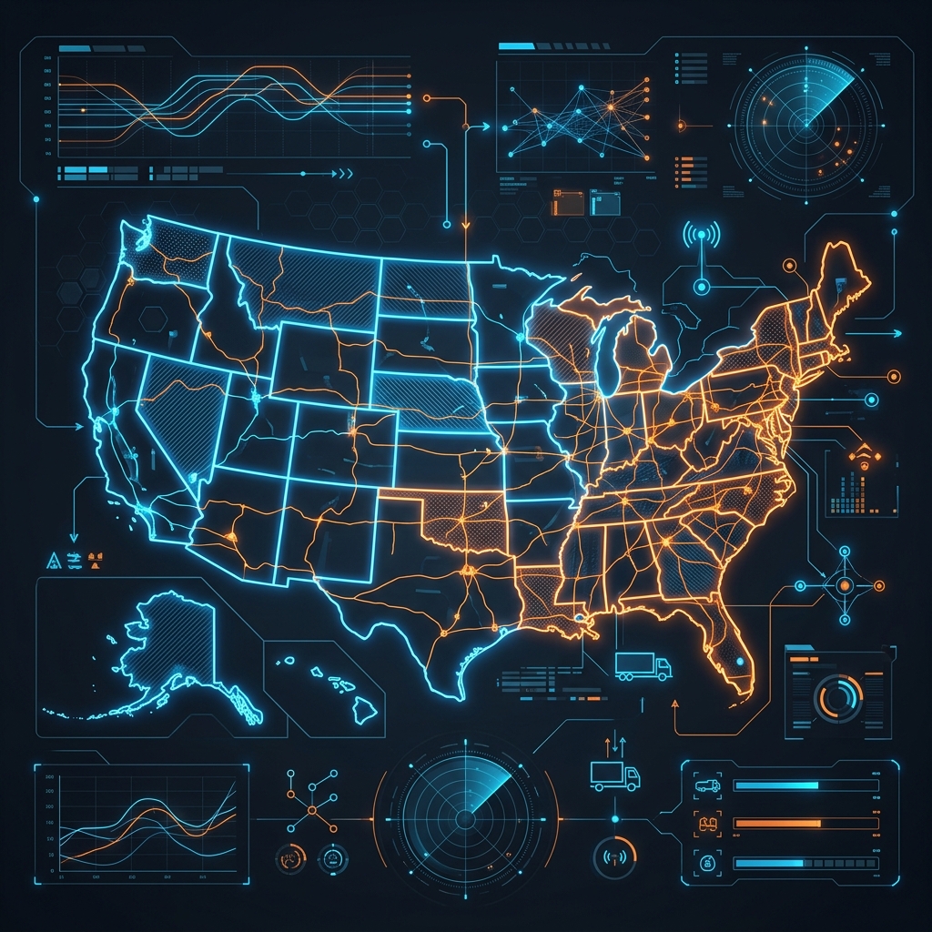 US Pilot Car Certification Reciprocity Map